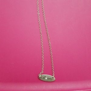 Cute "love" necklace!